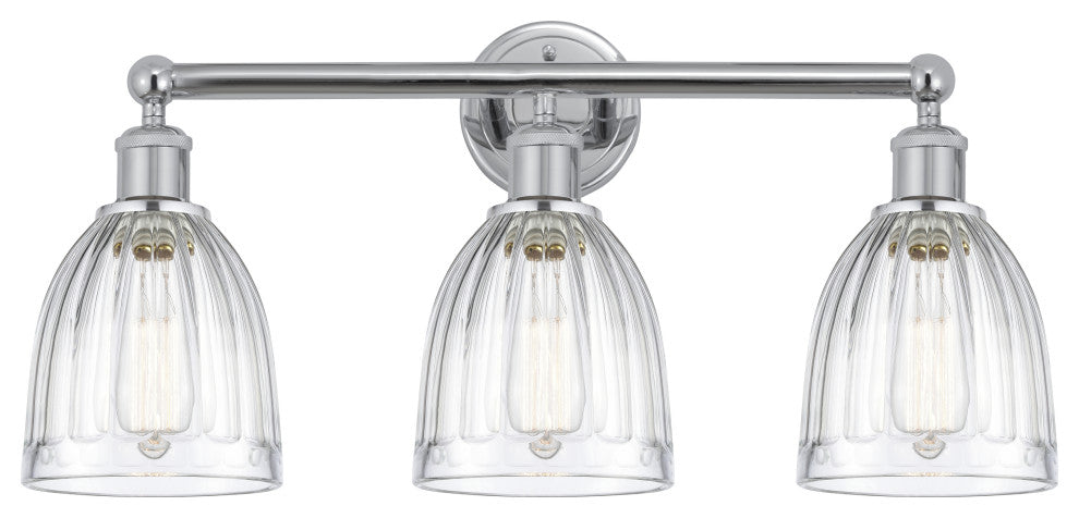 Innovations 616-3W-PC-G442 3 Light 23.75" Bath Vanity Light, Polished Chrome
