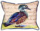 Betsy Drake Female Wood Duck Script Extra Large 20 X 24 Indoor / Outdoor Pillow