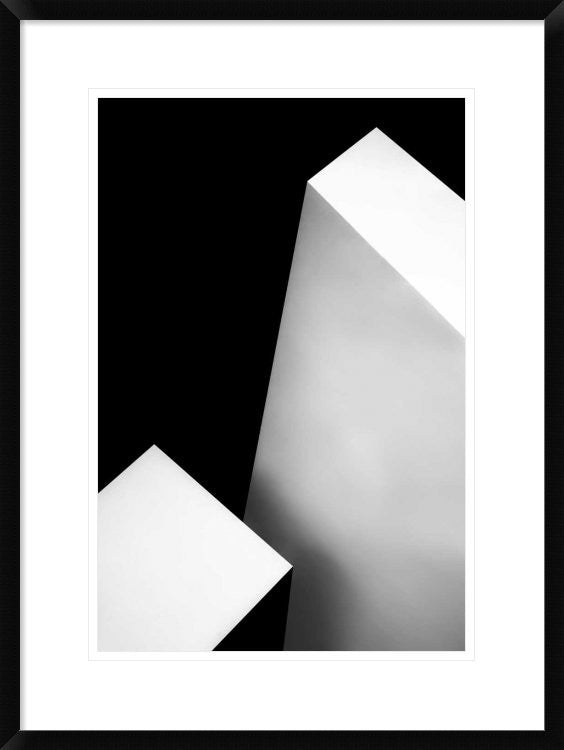 "Nero Bianco" Framed Digital Print by Gilbert Claes, 22x30"
