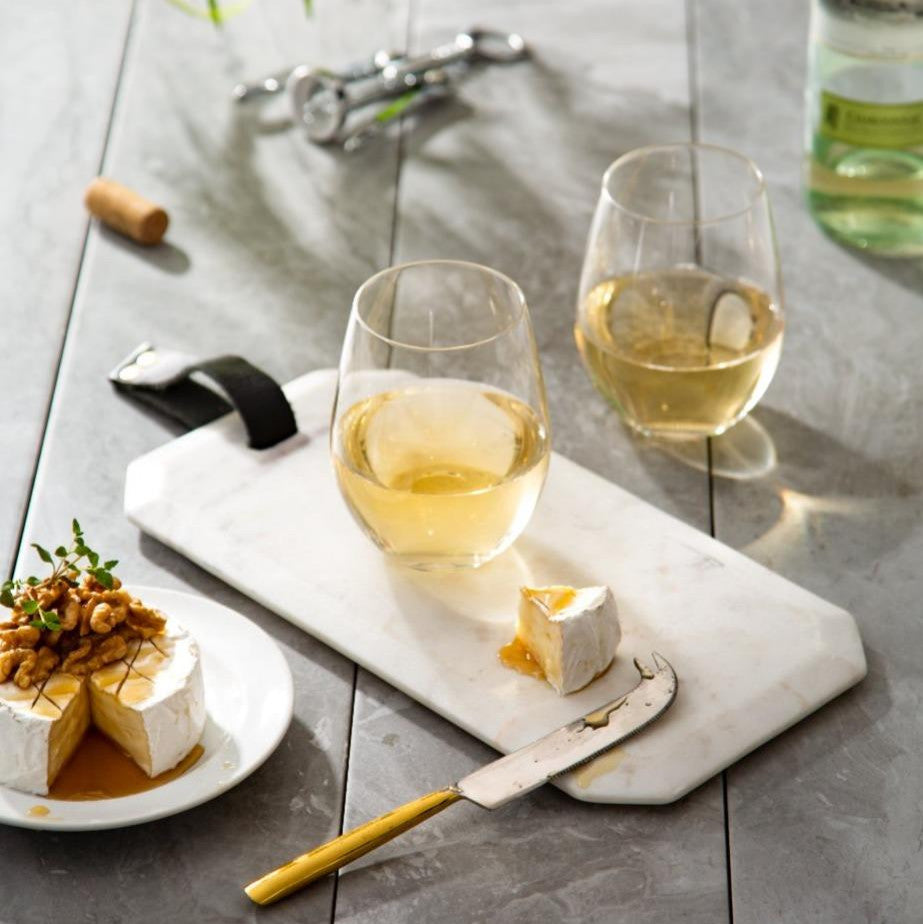 Spirits Stemless Crystal Wine Glasses 19 oz, Set of 4