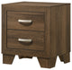Miquell Nightstand, Oak