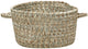 Sea Pottery Braided Basket, Caribbean, 16"x16"x9"