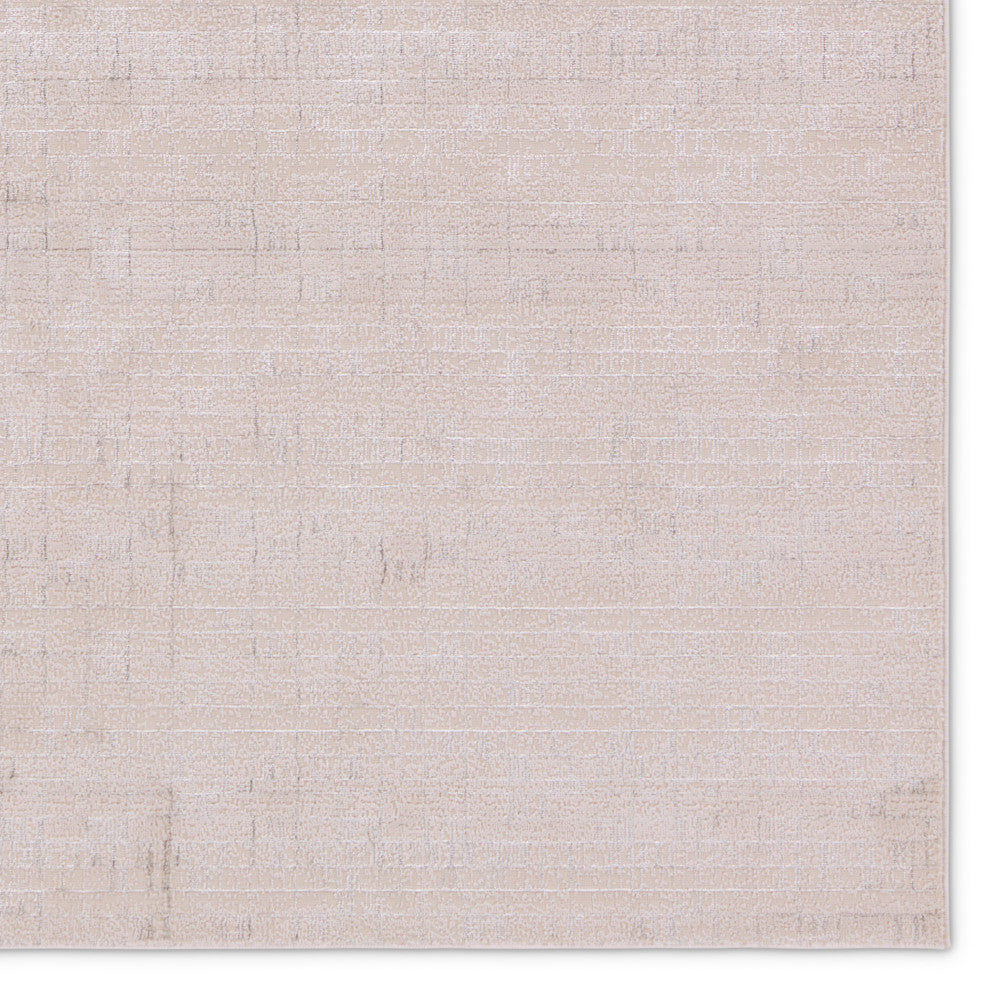 Jaipur Living Taleen Striped Cream/Silver Area Rug 9'3"X13'