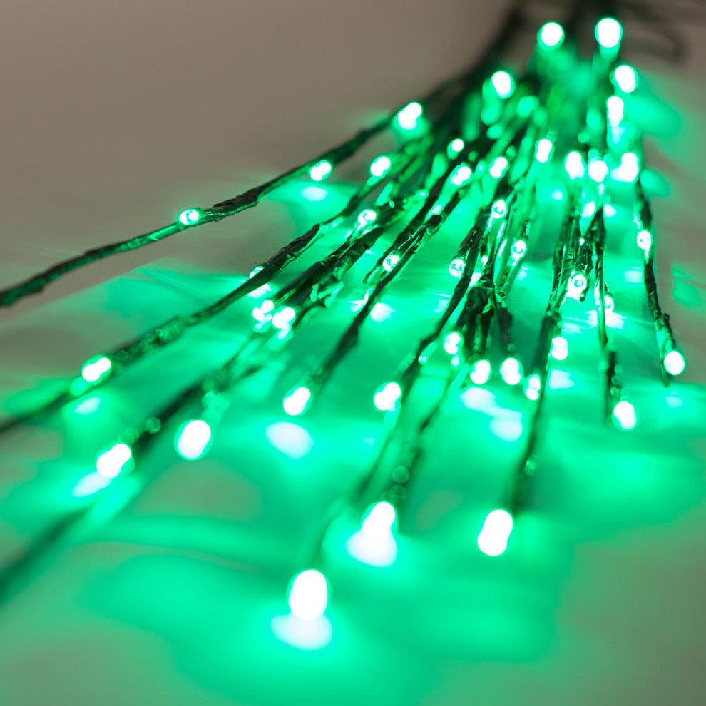 60Lt 3Pc 36" Led Green Wa Bw Twig Lts