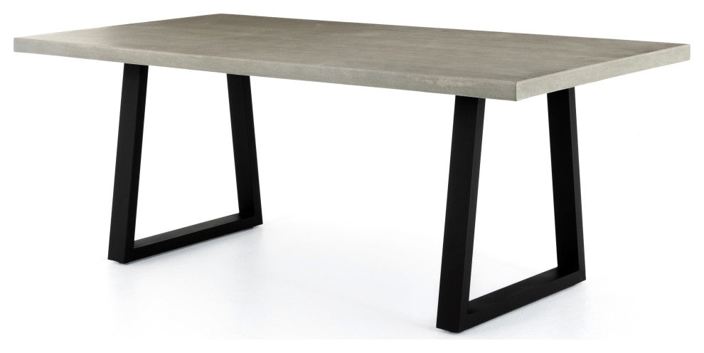 Cyrus Dining Table-79"-Grey