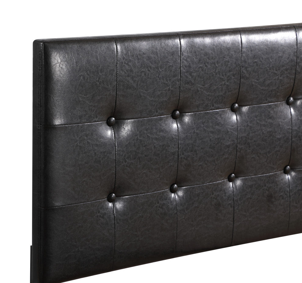 Caldwell Bed, Black, Twin
