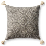 Loloi P0621 Charcoal 13" x 21" Cover w/Poly Pillow