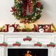 Wooden Christmas Centerpiece Table Decor, "Joy "& "Noel"