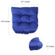 LNC Indoor Seat Cushions Dining Chair Cushion Sapphire Blue, Set of 2