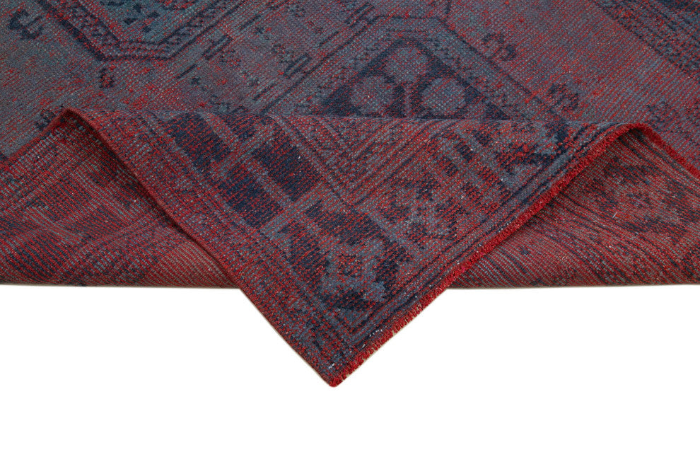 Rug N Carpet - Handwoven Turkish 4' 6" x 11' 2" Contemporary Runner Rug
