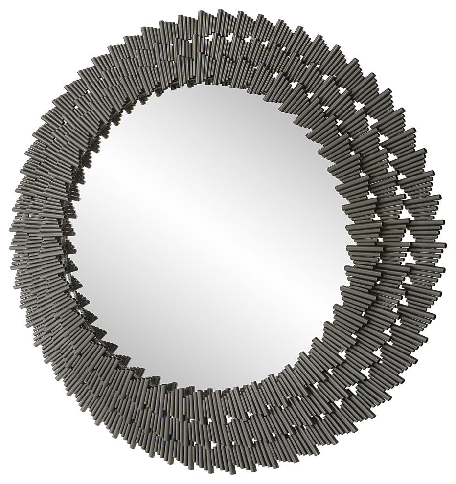 Uttermost 09848 Illusion Modern Round Mirror