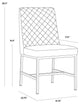 Leighland Dining Chair, Havana Dark Brown, Set of 2