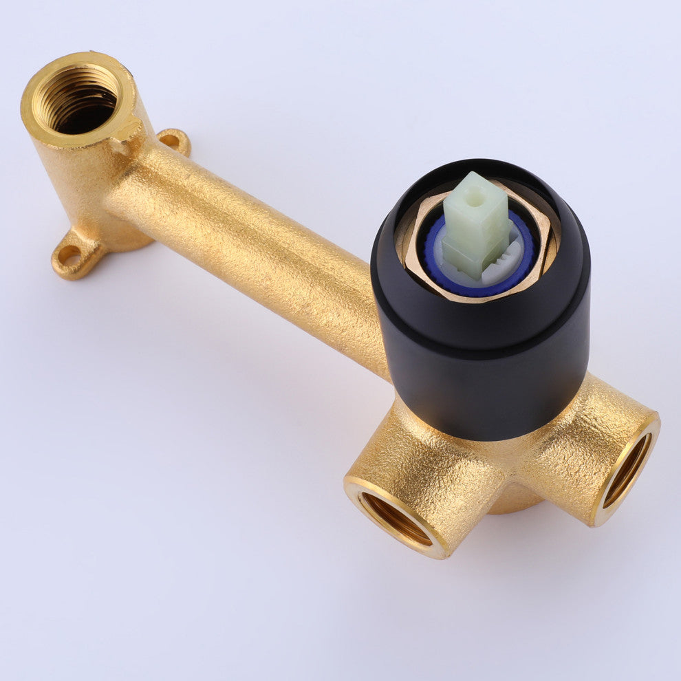 Single Handle Wall Mounted Bathroom Faucet