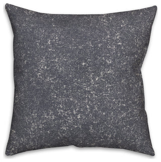 Slate Distressed Texture 18x18 Spun Poly Pillow