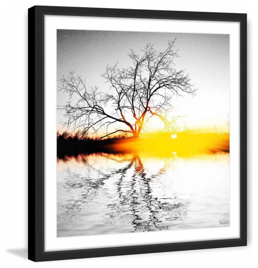 "Killaloe" Framed Painting Print, 32"x32"