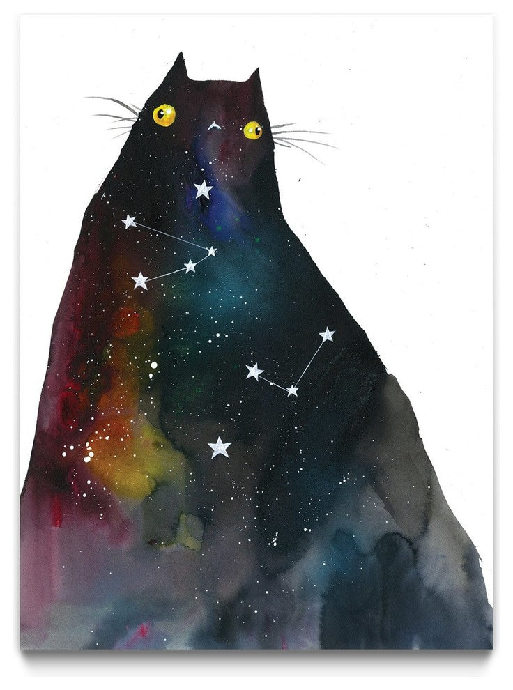Space Kitty Fine Art Print by Lora Zombie, 20"x30"