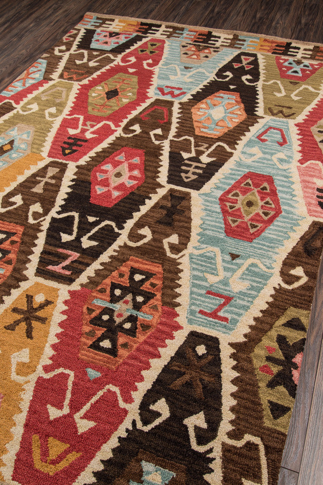 Tangier Hand-Hooked Rug, Multi, 7'6"x9'6"