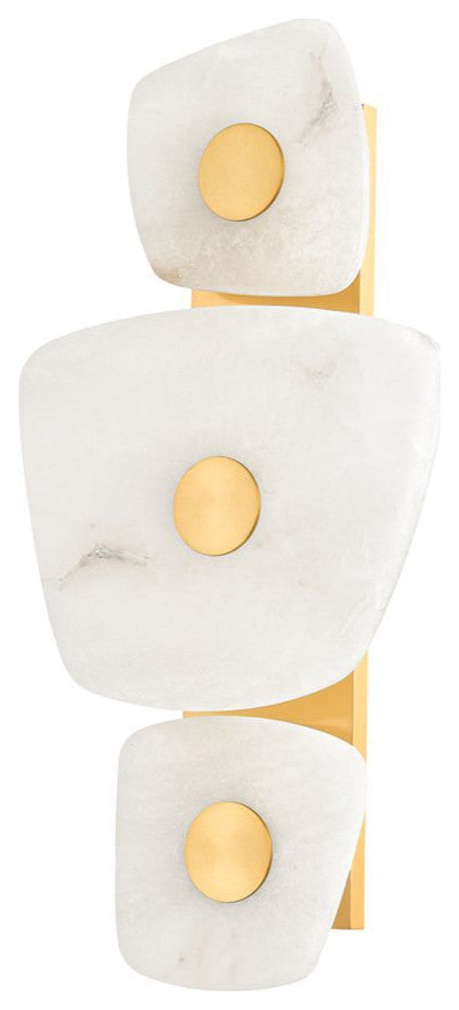 Holmdel 23.25" High Aged Brass Wall Sconce