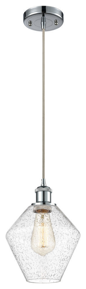 Innovations 516-1P-PC-G654-8-LED 1-Light Mini Pendant, Polished Chrome