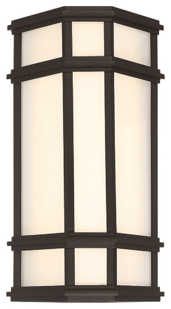14" Outdoor Led Wall Sconce