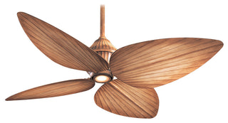 Minka Aire Gauguin LED 52" Indoor/Outdoor Ceiling Fan With Wall Control, Bahama Beige