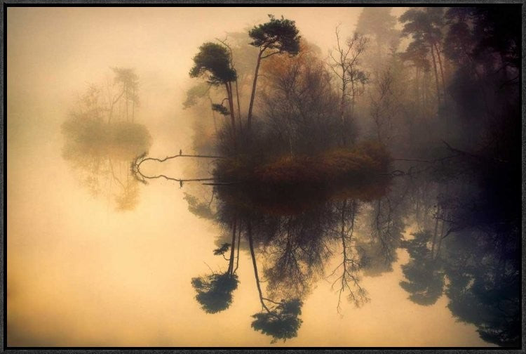 "My Place" Framed Canvas Giclee by Anton Van Dongen, 31x21"