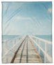 Vitamin Sea Dock 50x60 Throw Blanket