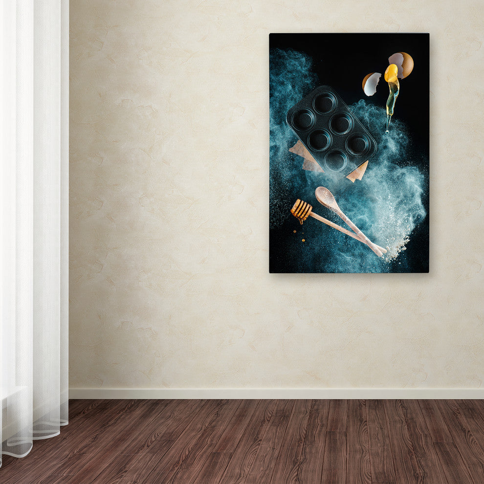 Dina Belenko 'Kitchen Mess Honey Muffins' Canvas Art, 47 x 30