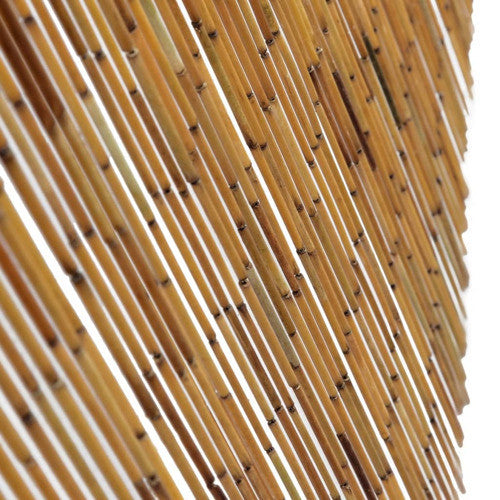 vidaXL Insect Door Curtain Bamboo 35.4"x86.6" Anti Mosquito Protector Screen
