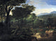 Eglon Van der Neer Pastoral Landscape, 21"x28" Wall Decal Print