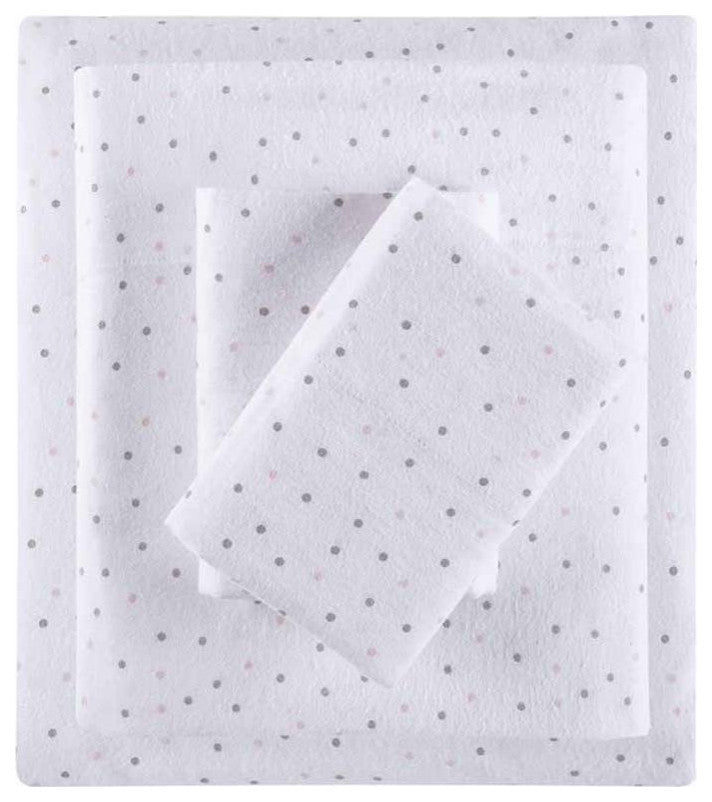 Cotton Flannel Printed Sheet Set
