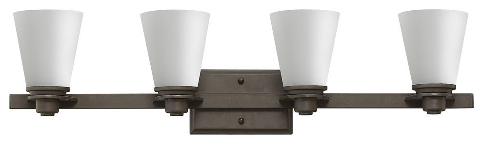 Hinkley Avon Bath 4-Light Vanity, Buckeye Bronze