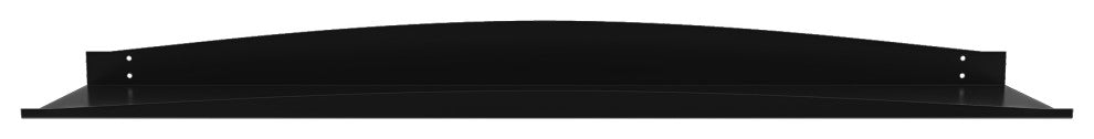 Harry Wall Mounted Shelves, Black, 24"