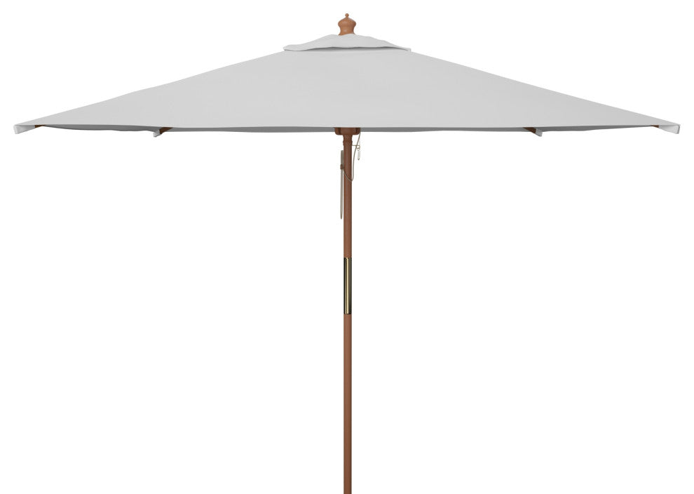 Safavieh Velop 7.5Ft Wood Umbrella, Ivory