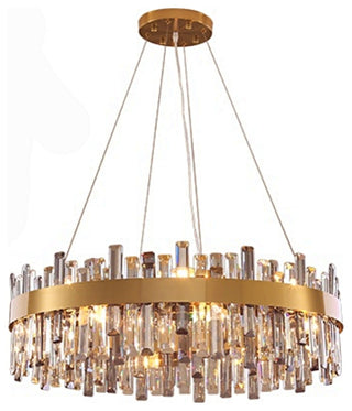 Asti Crystal Chandelier By Morsale, Diameter 24"