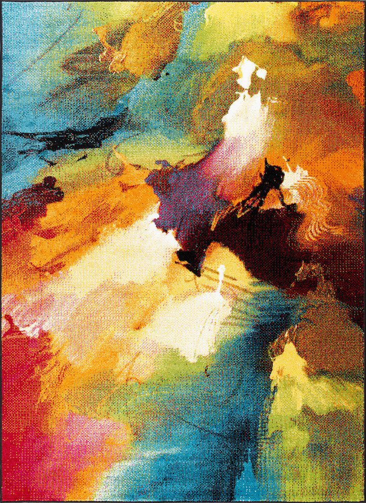 Vida Contemporary Abstract Area Rug