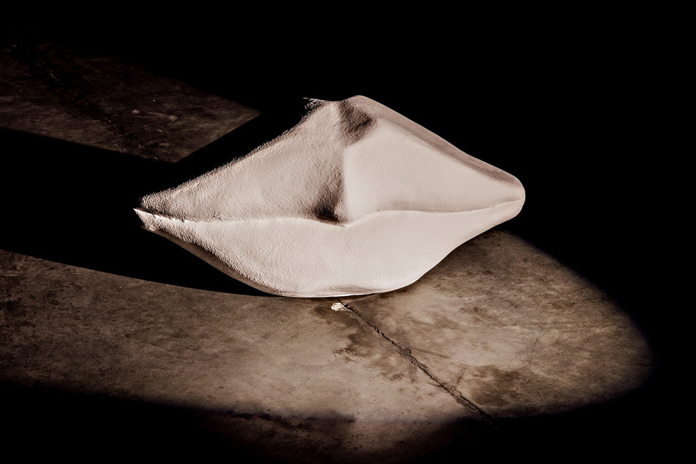 Lips, White Fiber Cement