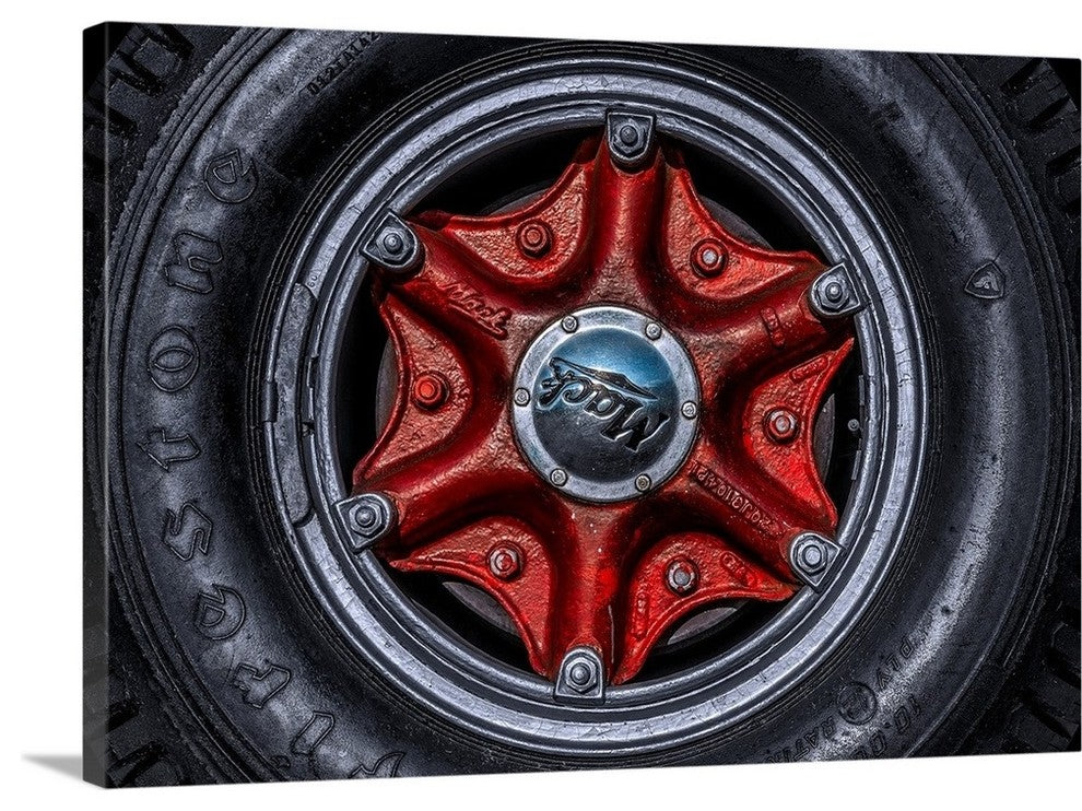"Mack" Wrapped Canvas Art Print, 48"x32"x1.5"
