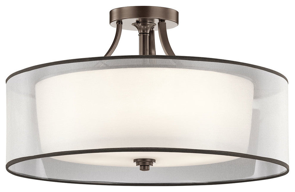 Kichler Lacey Five Light Semi Flush Mount 42399MIZ