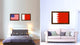 Bahrain Country Flag Canvas Print, 21"x30"