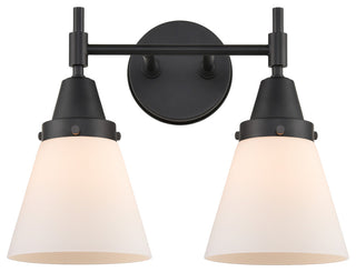 INNOVATIONS LIGHTING 447-2W-BK-G61-LED Caden 2 Light 17 inch Bath Vanity Light