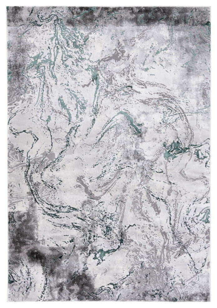 Safavieh Craft Collection CFT864J Rug, Grey/Green, 5'3" X 7'6"