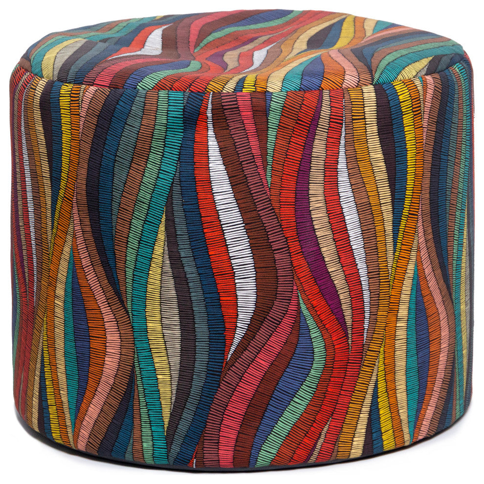 Jaxx Spring Outdoor Ottoman, Kenyan Rope