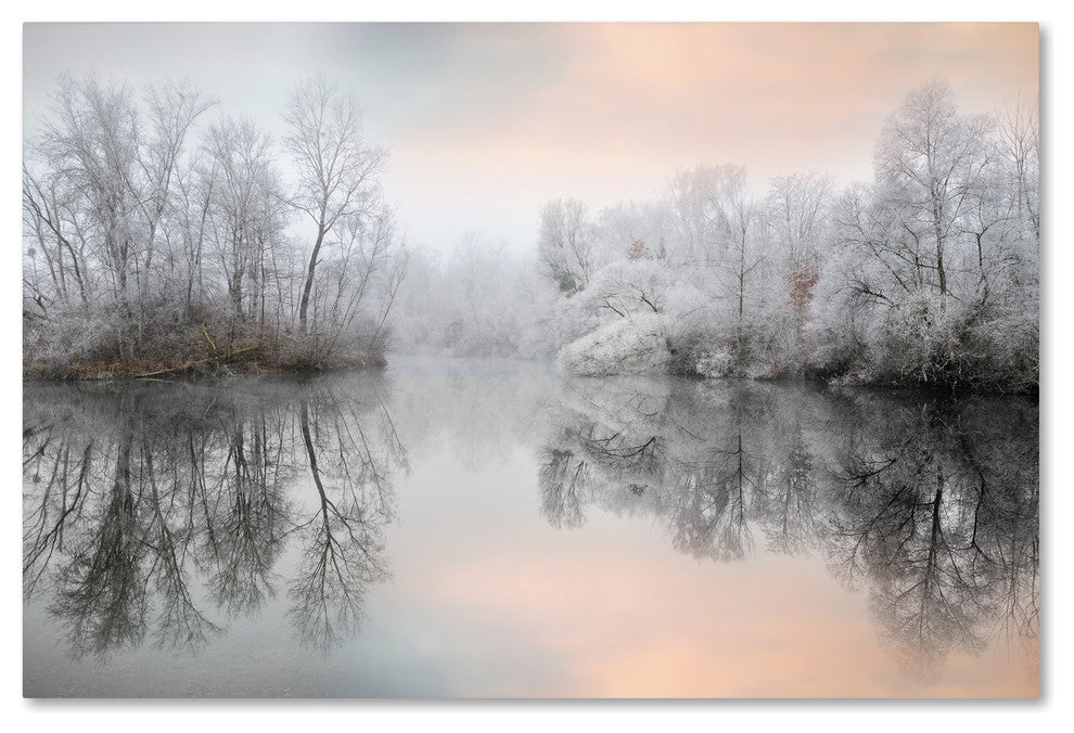 Philippe Sainte-Laudy 'White Silence' Canvas Art, 30" x 47"