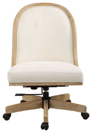 Uttermost Lithe Light Oak Desk Chair