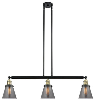 Innovations Lighting 213-Bab-S-G63-Led 3 Light Dimmable Led Island Light