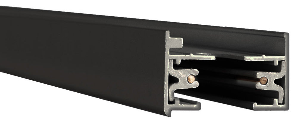 WAC Lighting LT8 96" Track for L-Track Systems - Black