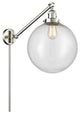 Beacon Swing Arm With Switch, Brushed Satin Nickel, Seedy, Seedy