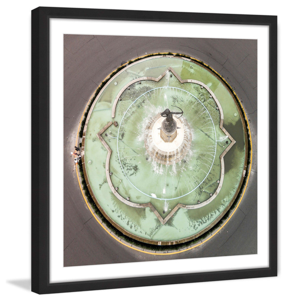 "Archer Statue" Framed Print by Karolis Janulis