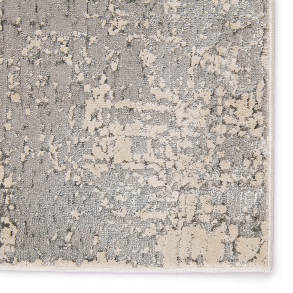 Jaipur Living Calibra Abstract Gray/ Silver Area Rug, 11'8"x15'